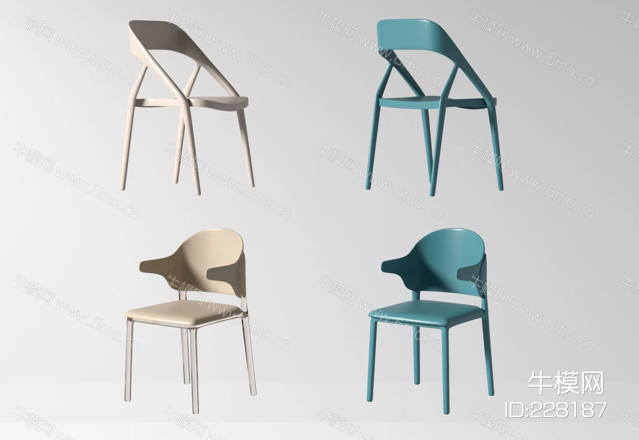 NORDIC LOUNGLE CHAIR - SKETCHUP 3D MODEL - VRAY - 228187