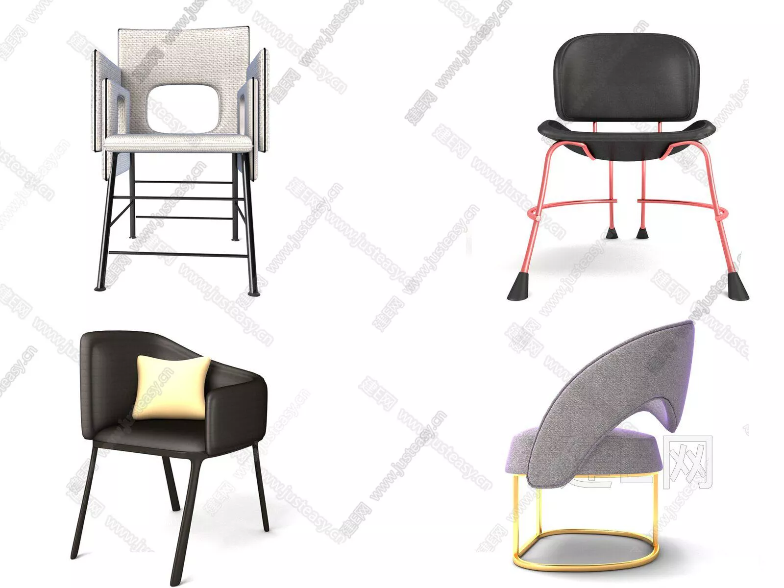 NORDIC OFFICE CHAIR - SKETCHUP 3D MODEL - ENSCAPE - 111889889