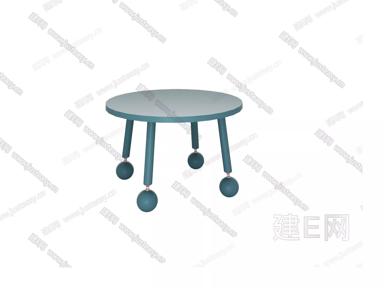 NORDIC SIDE TABLE - SKETCHUP 3D MODEL - ENSCAPE - 104941692