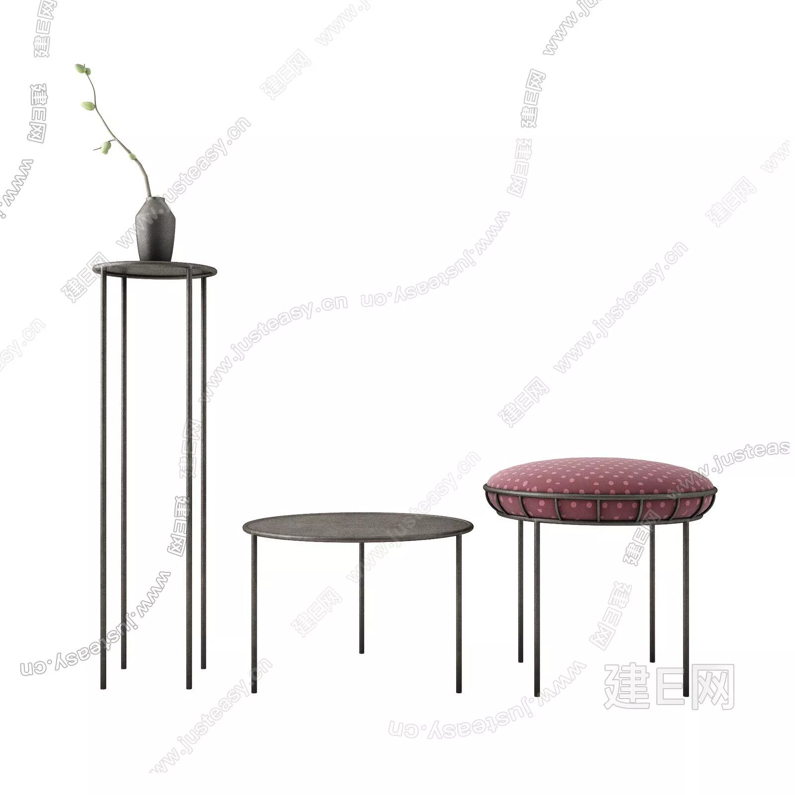 NORDIC SIDE TABLE - SKETCHUP 3D MODEL - ENSCAPE - 104941793