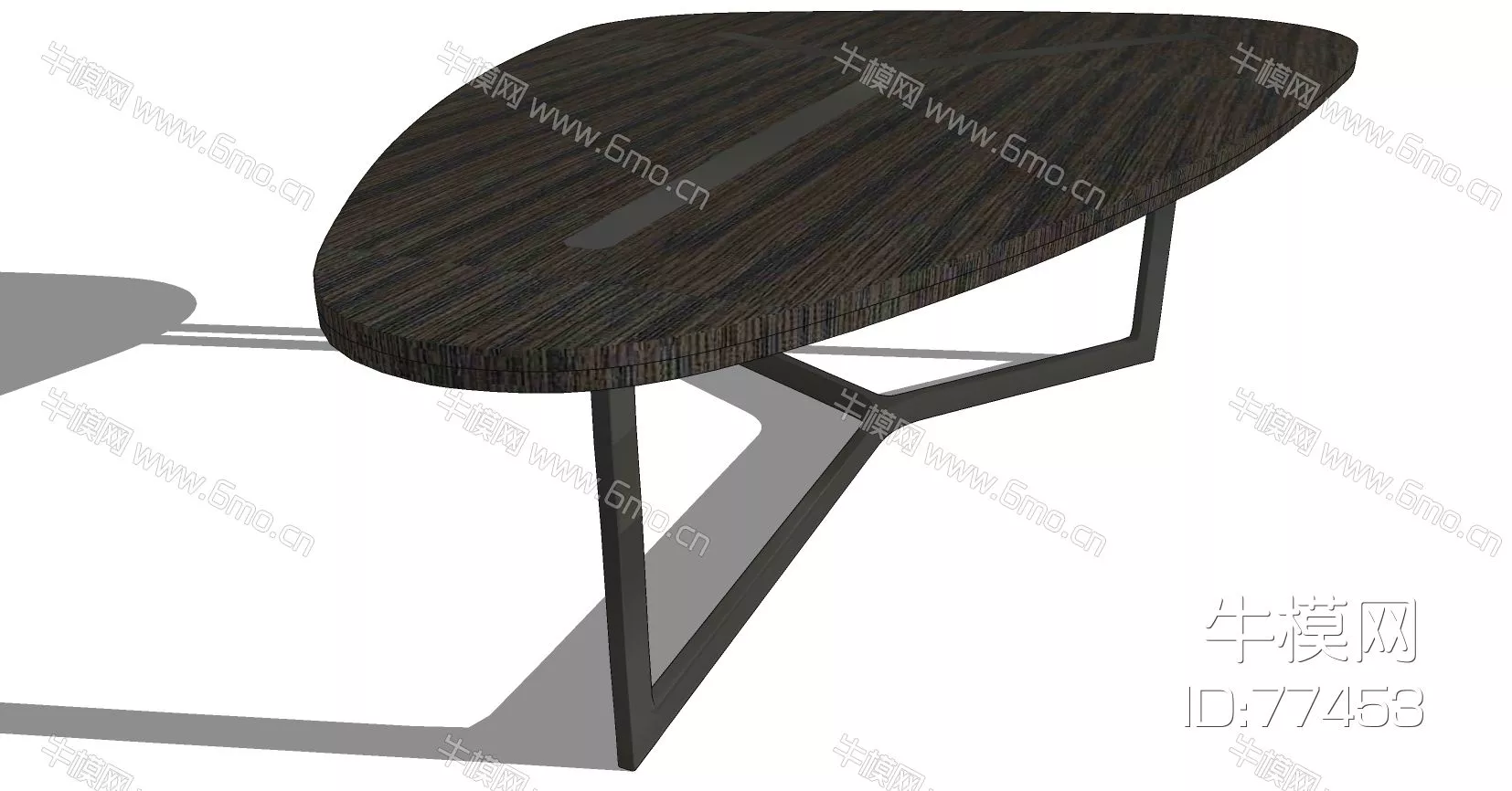 NORDIC SIDE TABLE - SKETCHUP 3D MODEL - ENSCAPE - 77453