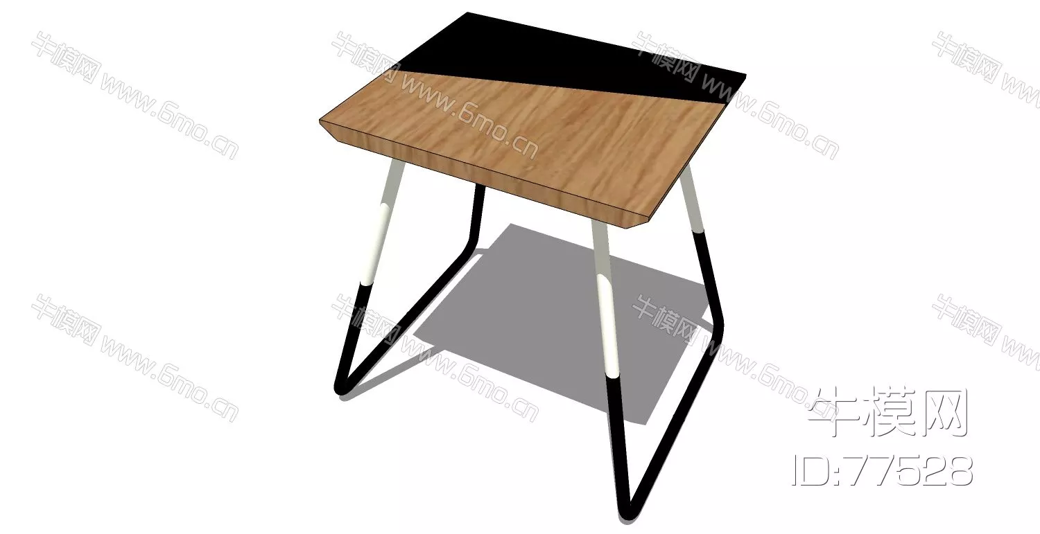 NORDIC SIDE TABLE - SKETCHUP 3D MODEL - ENSCAPE - 77528