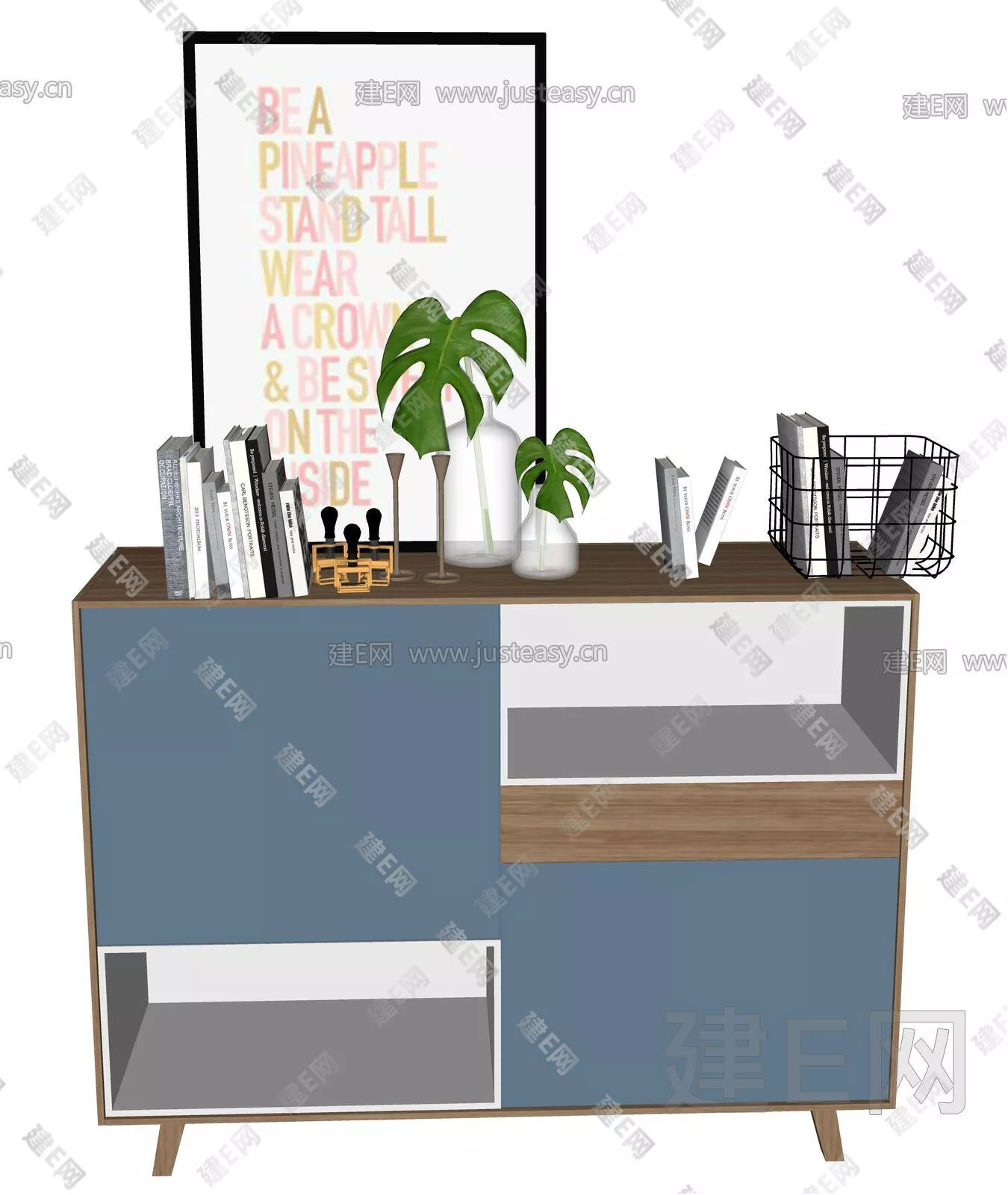 NORDIC SIDEBOARD - SKETCHUP 3D MODEL - ENSCAPE - 111624609