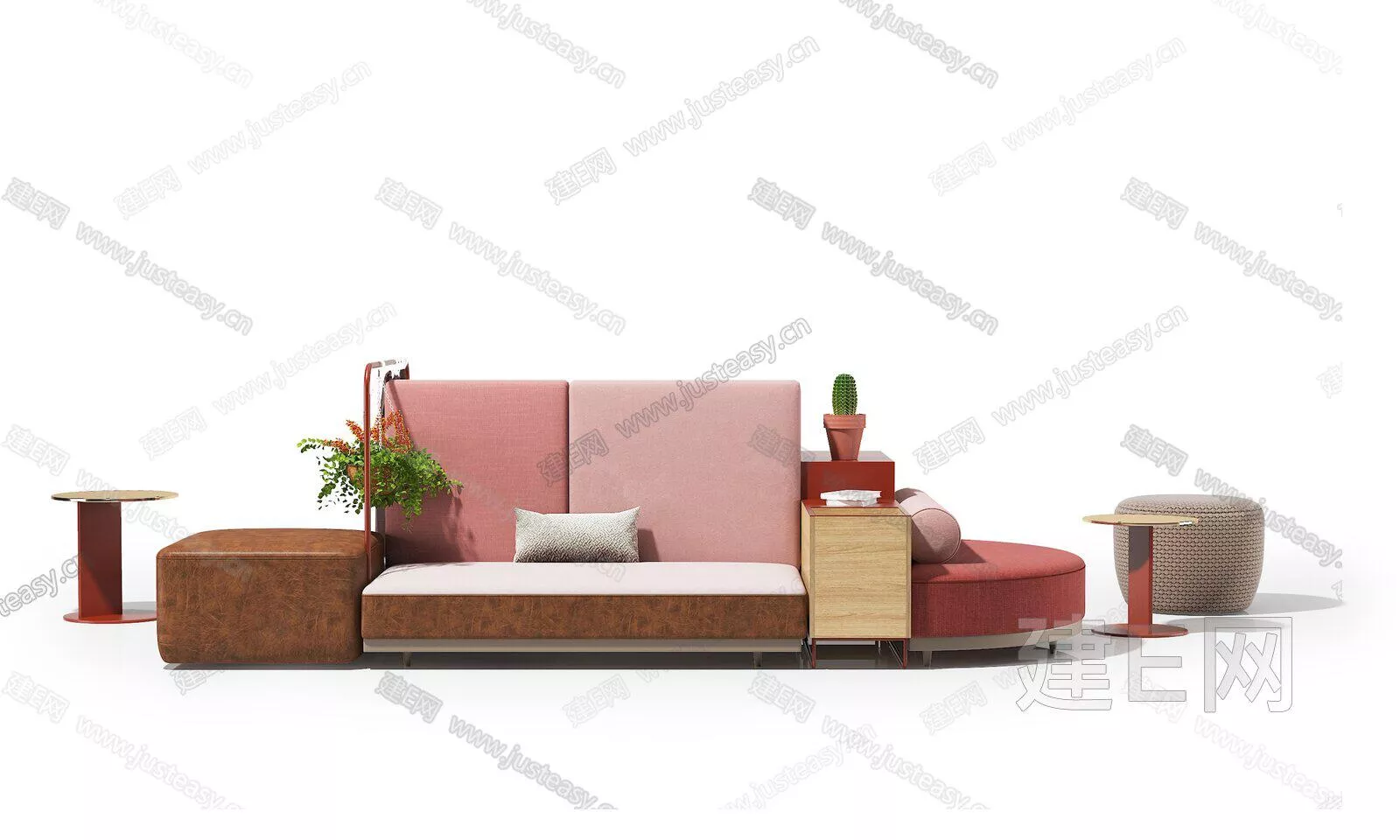 NORDIC SOFA - SKETCHUP 3D MODEL - ENSCAPE - ID17331