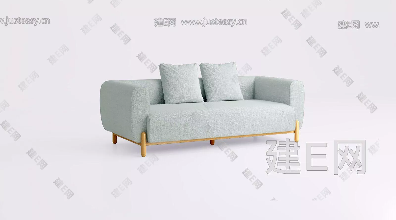 NORDIC SOFA - SKETCHUP 3D MODEL - ENSCAPE - ID17339