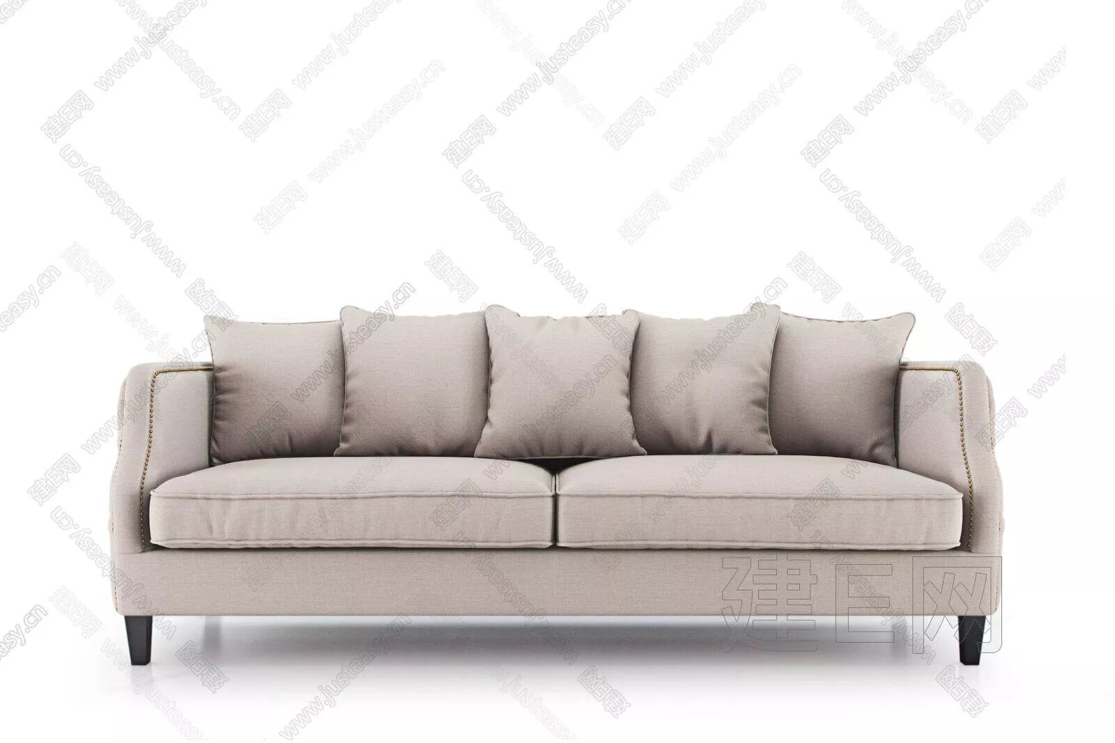 NORDIC SOFA - SKETCHUP 3D MODEL - ENSCAPE - ID17349