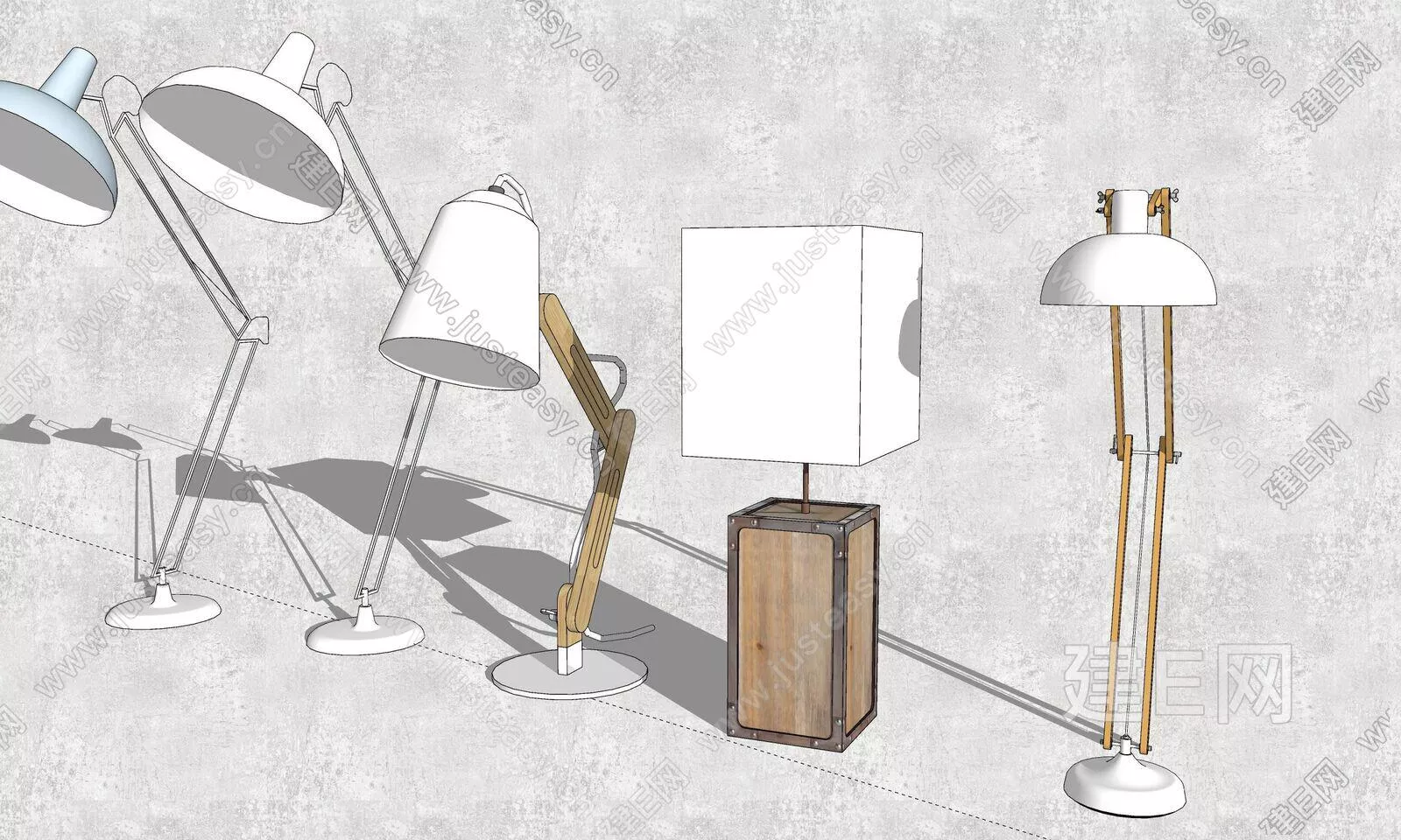 NORDIC TABLE LAMP - SKETCHUP 3D MODEL - ENSCAPE - 112476463