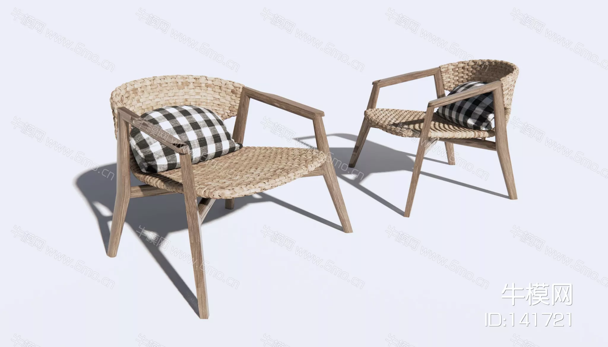 OUTDOOR OUTDOOR CHAIR - SKETCHUP 3D MODEL - ENSCAPE - 141721