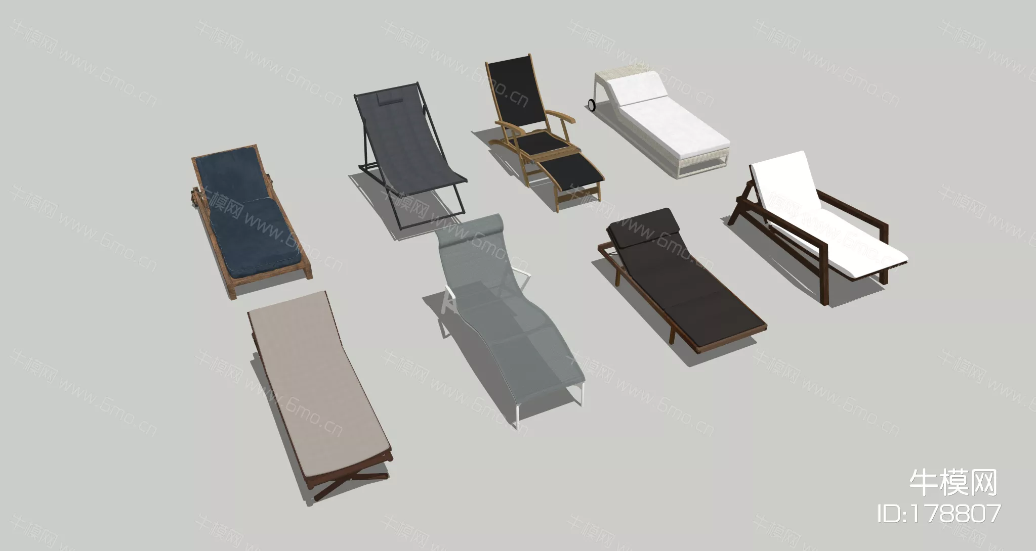 OUTDOOR OUTDOOR CHAIR - SKETCHUP 3D MODEL - ENSCAPE - 178807