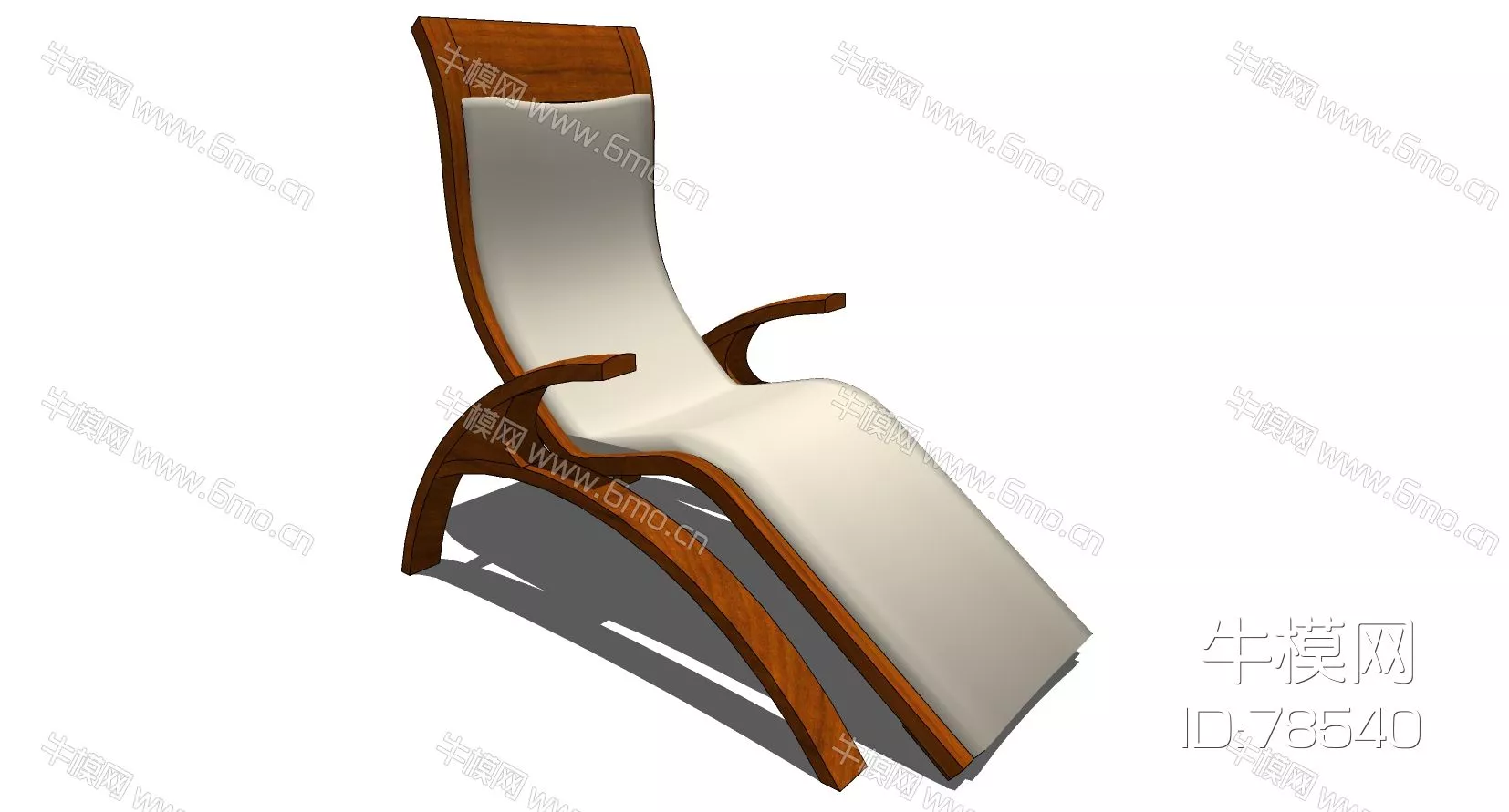 OUTDOOR OUTDOOR CHAIR - SKETCHUP 3D MODEL - ENSCAPE - 78540