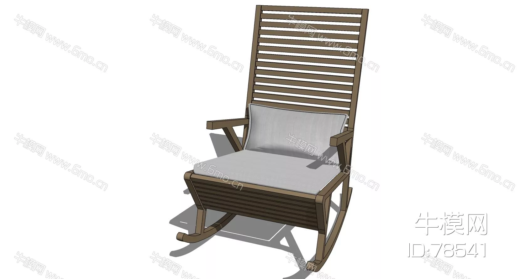 OUTDOOR OUTDOOR CHAIR - SKETCHUP 3D MODEL - ENSCAPE - 78541