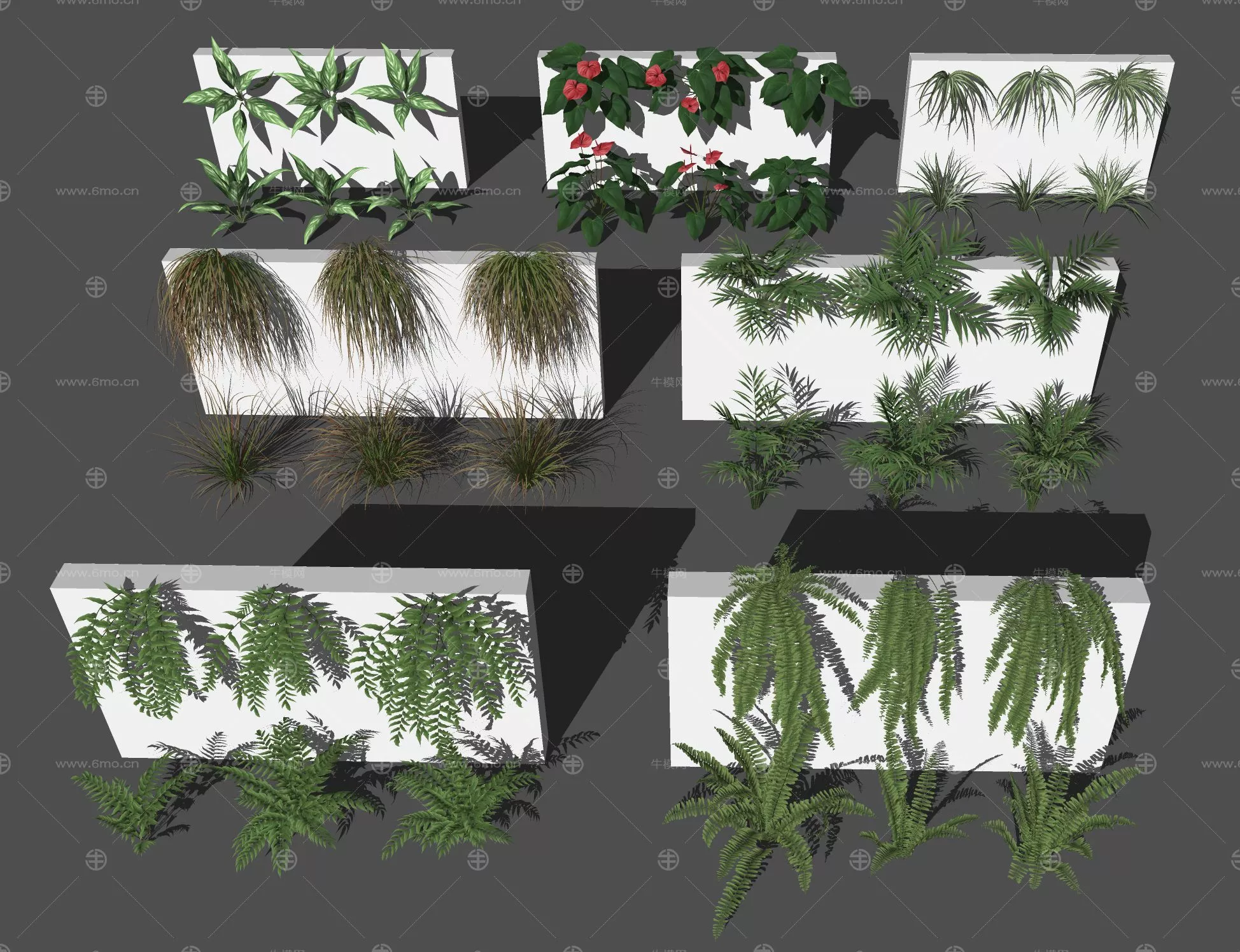 OUTDOOR PLANT - SKETCHUP 3D MODEL - ENSCAPE - 279428