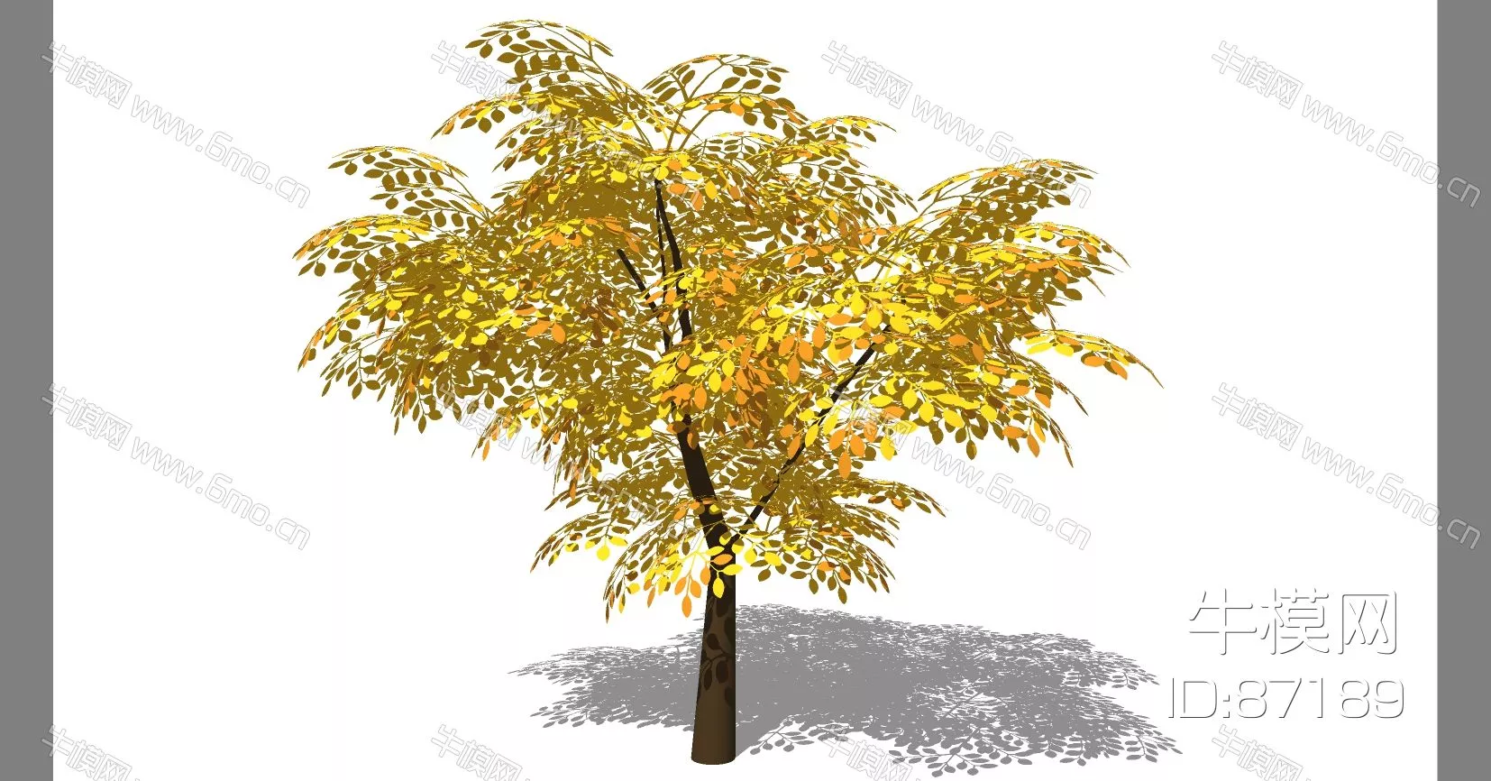 OUTDOOR TREE - SKETCHUP 3D MODEL - ENSCAPE - 87189