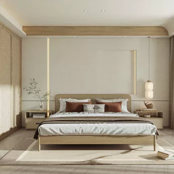 WABI SABI BEDROOM - SKETCHUP 3D SCENE - ENSCAPE - ID17541