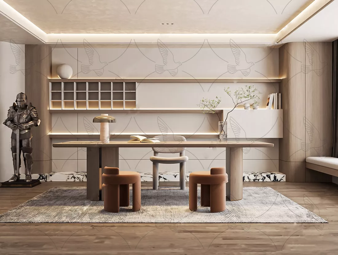 WABI SABI INTERIOR COLLECTION - SKETCHUP 3D SCENE - VRAY OR ENSCAPE - ID17860