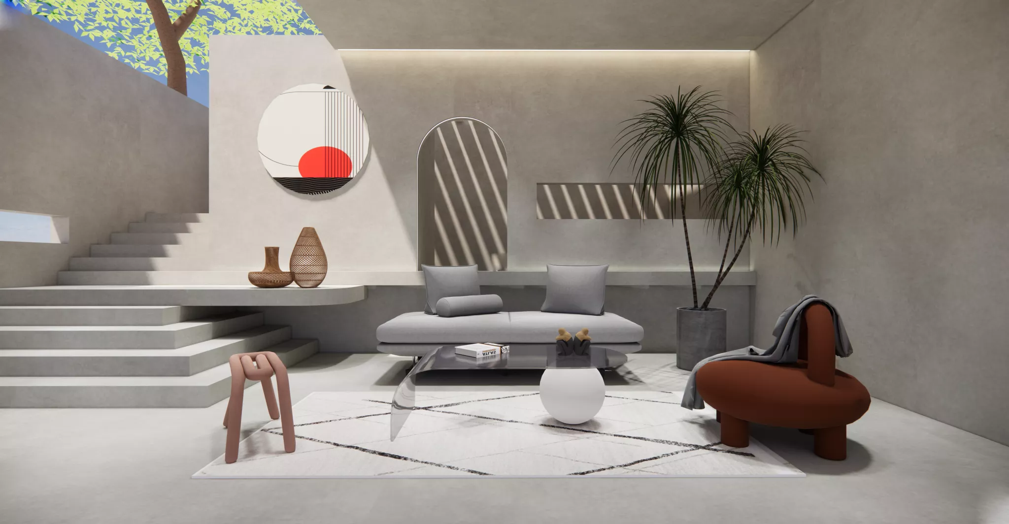 WABI SABI INTERIOR COLLECTION - SKETCHUP 3D SCENE - VRAY OR ENSCAPE - ID17873