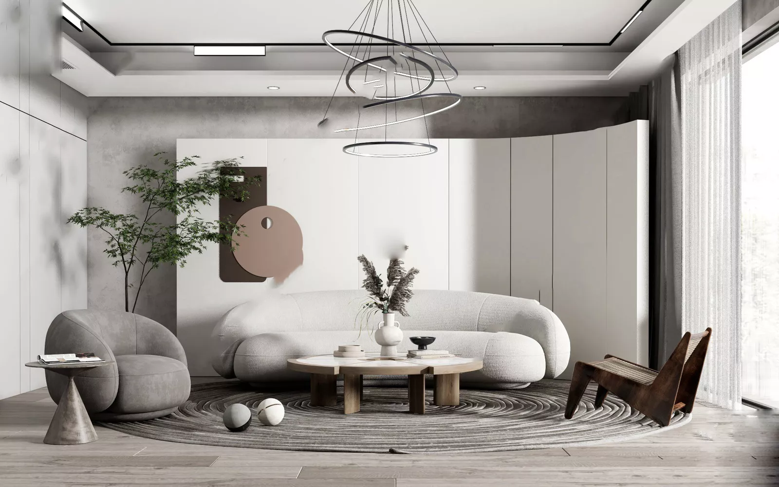 WABI SABI INTERIOR COLLECTION - SKETCHUP 3D SCENE - VRAY OR ENSCAPE - ID17877