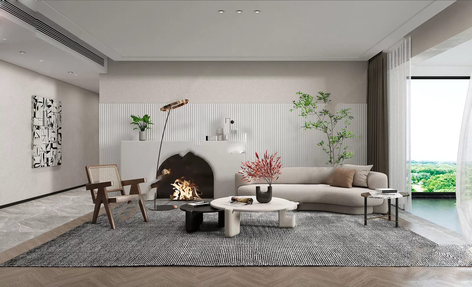WABI SABI INTERIOR COLLECTION - SKETCHUP 3D SCENE - VRAY OR ENSCAPE - ID17884