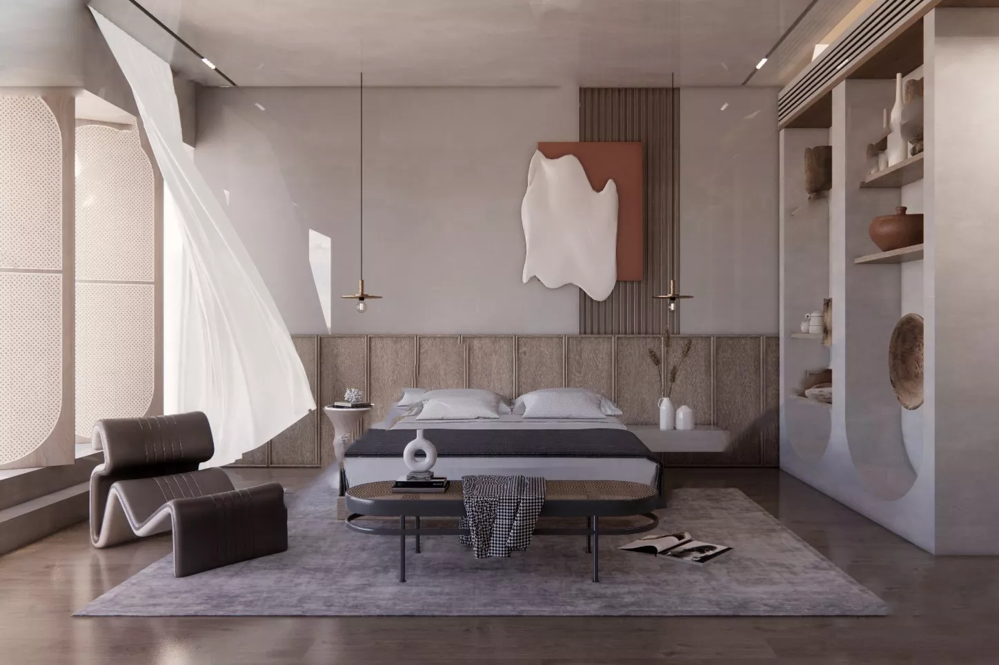 WABI SABI INTERIOR COLLECTION - SKETCHUP 3D SCENE - VRAY OR ENSCAPE - ID17890