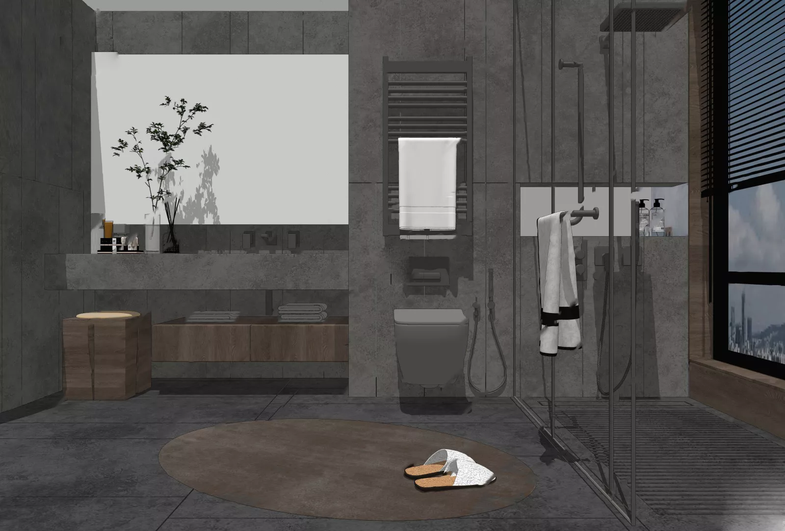 WABI SABI INTERIOR COLLECTION - SKETCHUP 3D SCENE - VRAY OR ENSCAPE - ID17909