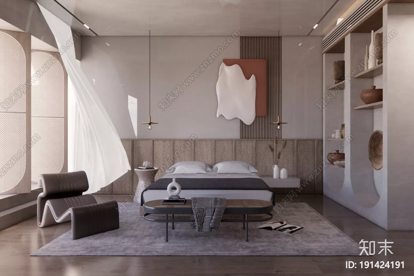 WABI SABI INTERIOR COLLECTION - SKETCHUP 3D SCENE - VRAY OR ENSCAPE - ID17917