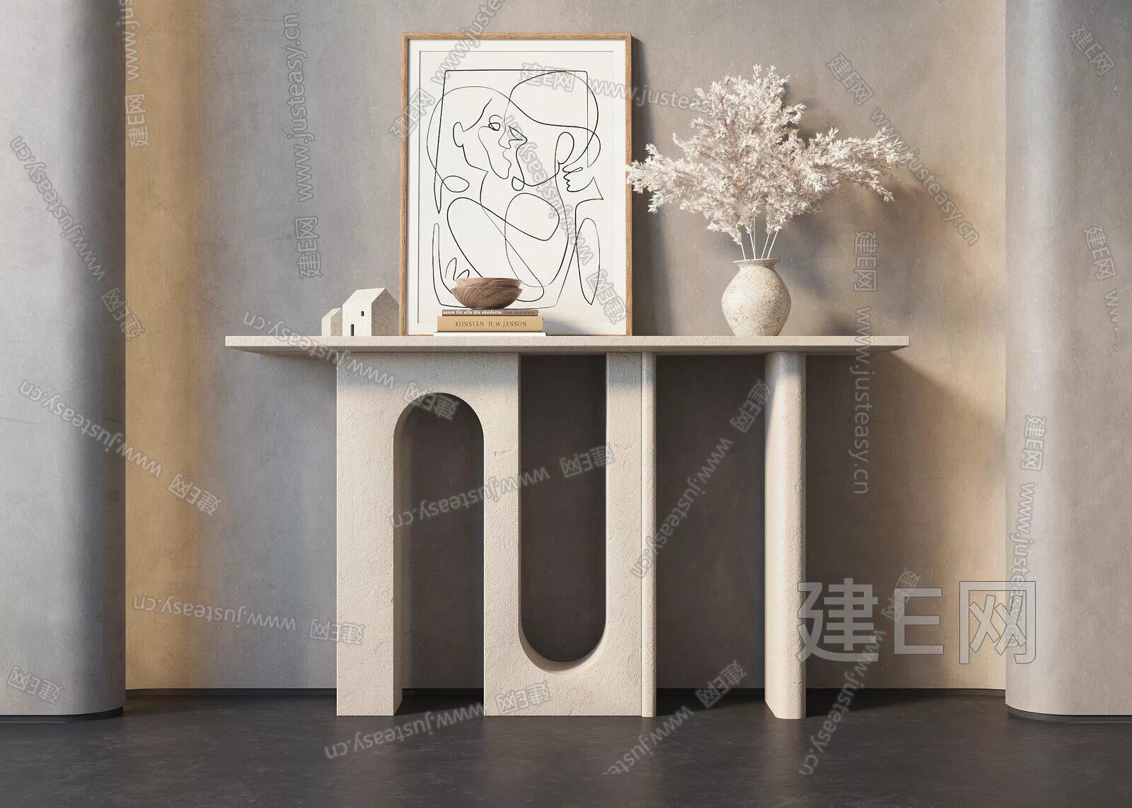 WABI SABI SIDEBOARD - SKETCHUP 3D MODEL - ENSCAPE - 102648142