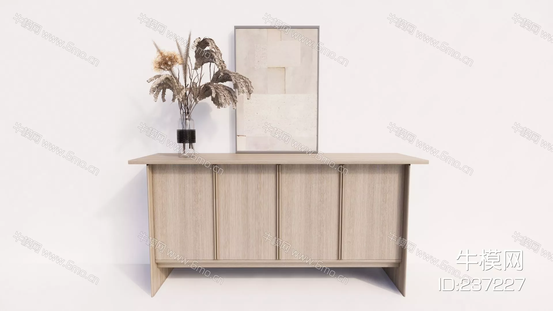 WABI SABI SIDEBOARD - SKETCHUP 3D MODEL - ENSCAPE - 237227